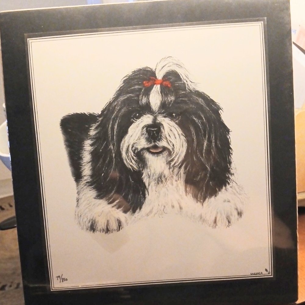 Steven M. Garner Spaniel Art Print